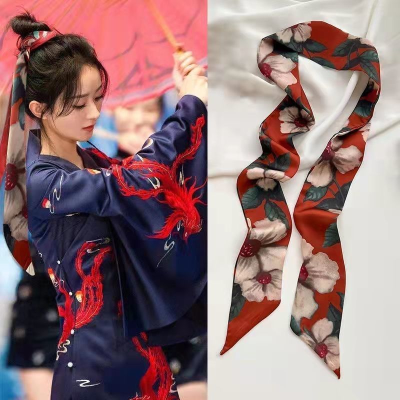 ❈ ❈ ❈ ❈ ❈ ❈ ❈ ❈ ❈ ❈ ❈ ❈ ❈ ❈ ❈ ❈ ❈ ❈ ❈ ❈ ❈ ❈ ❈ ❈ Dây buộc tóc Li Ying Khăn lụa dài buộc tóc cho HairQ