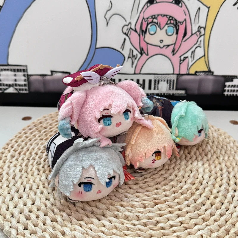 10cm Anime Cosplay Đáng Yêu Mặt Dây Chuyền Búp Bê Honkai: Star Rail Hyacine Phainon Mydei Anaxa Sang