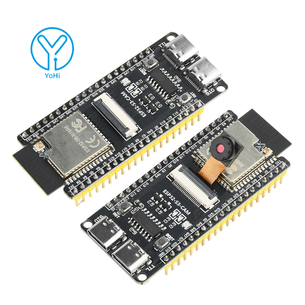 YoHi ESP32-S3-Cam Ban Phát Triển Wifi BT Core Board Camera Module Onboard Esp32-S3-N16R8 Module Ch34