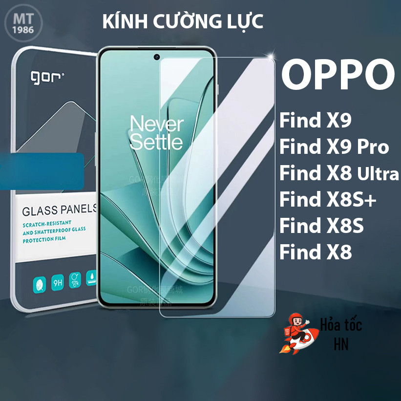 Kính Cường Lực OPPO Find X9/ Find X9 PRO/ Find X9 ULTRA/ Find X9S PRO OPPO Find X8 Ultra, Find X8s/ 