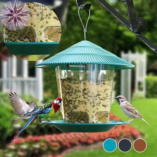  Dụng Cụ Đựng Thức Ăn Cho Chim Treo Ngoài Trời Tiện Dụng Máng cho chim ăn nhiều lỗ treo ngoài trời 