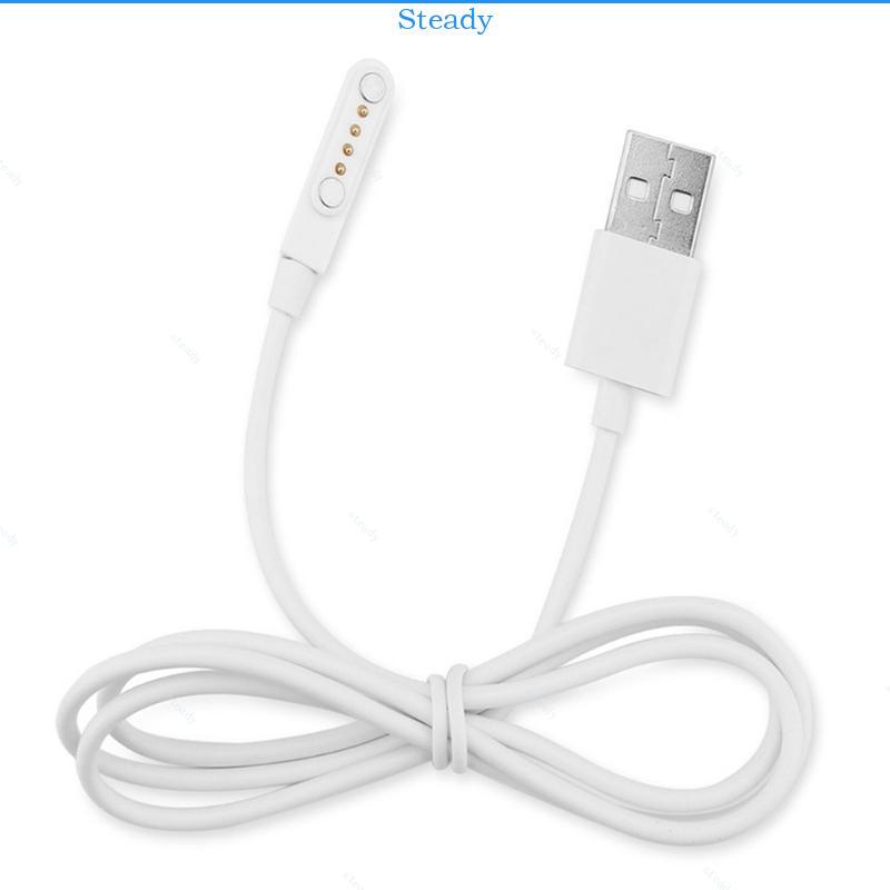 Từ tính ổn định cho cáp sạc đồng hồ thông minh 4 chân cho KW88 KW98 KW99 GT88 GT68