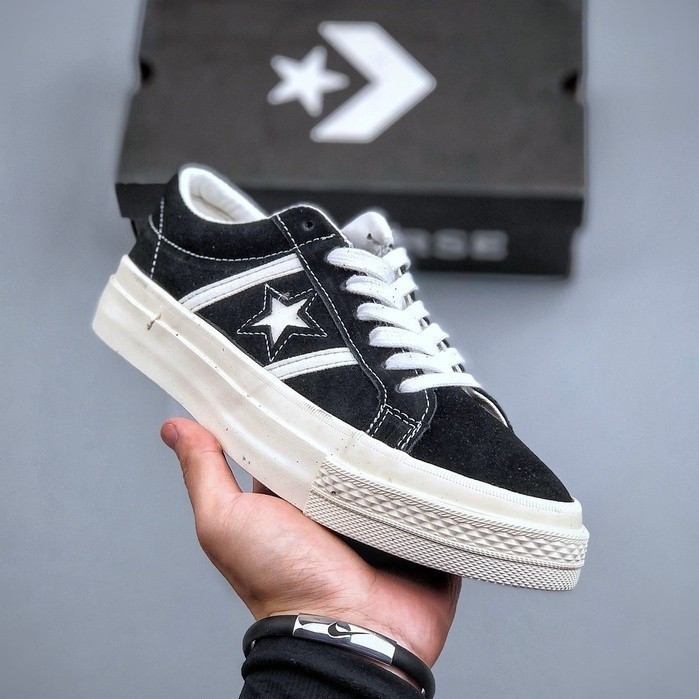 Giày Converse Jack Star Bars J Suede Jack One Star Low Top