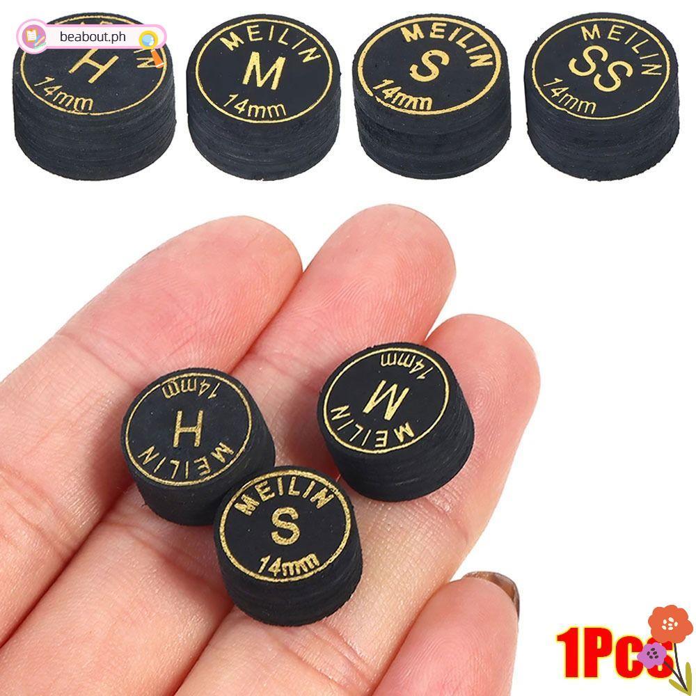 BEABOUT 1 Cái Đầu Cue, Đầu Billards H / M / S / SS 14mm, Phụ kiện sửa chữa cực 9 lớp Snooker Pool Bi