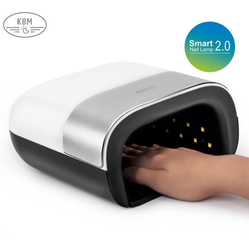 KBM SUNUV 48W Sun3 Smart 2.0 LED UV Nail Lamp Led Nail Light Máy sấy móng tay UV Lamp FSSG
