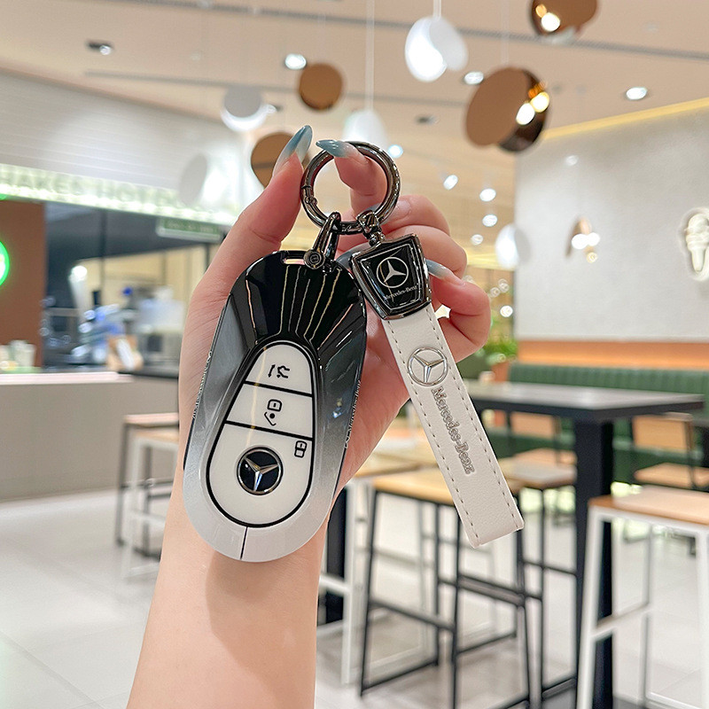 Thích hợp cho 2024 Mercedes-Benz GLC Chìa Khóa GLC300L Xe GLC260L Khóa C260L Vỏ EQE 350 Khóa Túi Nam