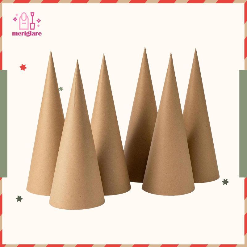 Giấy Kraft Mache Nón 30cm - Trang Trí Cây Giáng Sinh