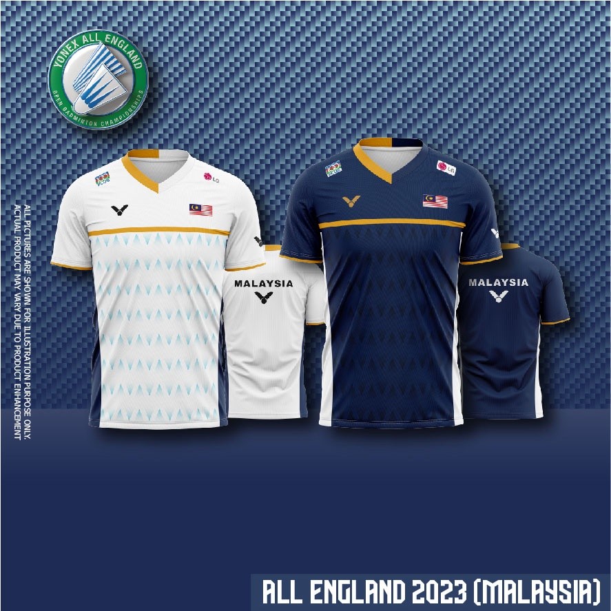 BADMINTON JERSEY (ALL ENGLAND 2024), ÁO THUN BADMINTON 2024 - VCTR