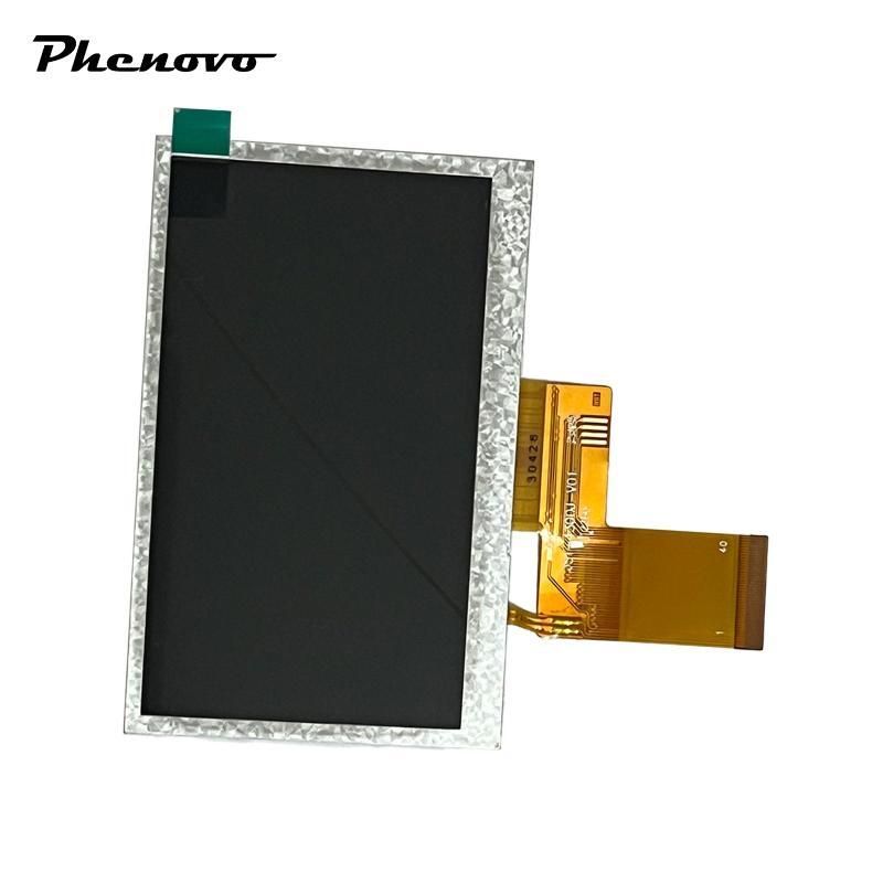 Màn hình hiển thị 4.3 '' Chung Thay thế nhỏ gọn Màn hình TTL 40 Pin