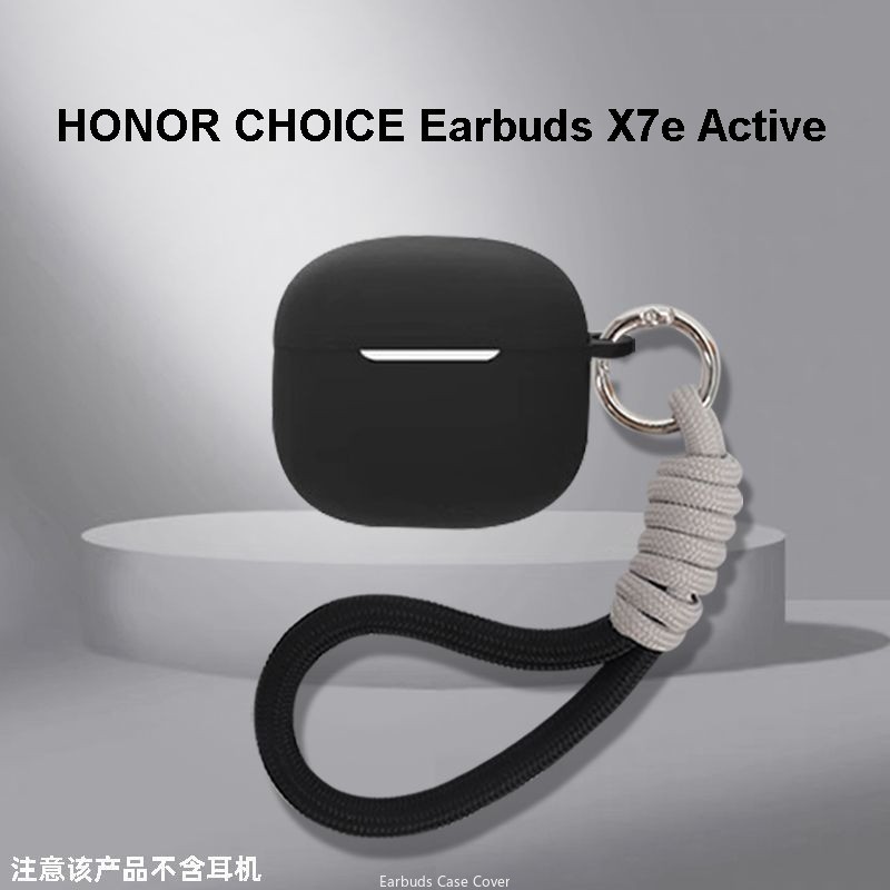 Ốp lưng cho tai nghe HONOR CHOICE X7e Active, Vỏ tai nghe silicon lỏng
