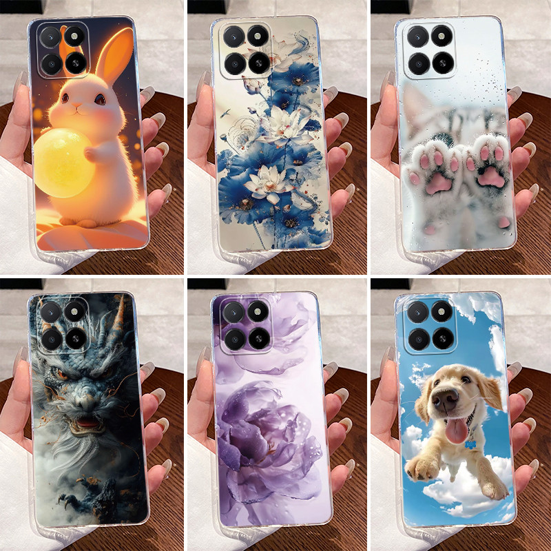 Dành Cho Honor X5b X5bPlus Ốp Lưng GFY-LX2 GFY-LX2P Vỏ Honor X5b Plus Trong Suốt Thẩm Mỹ Sang Trọng 