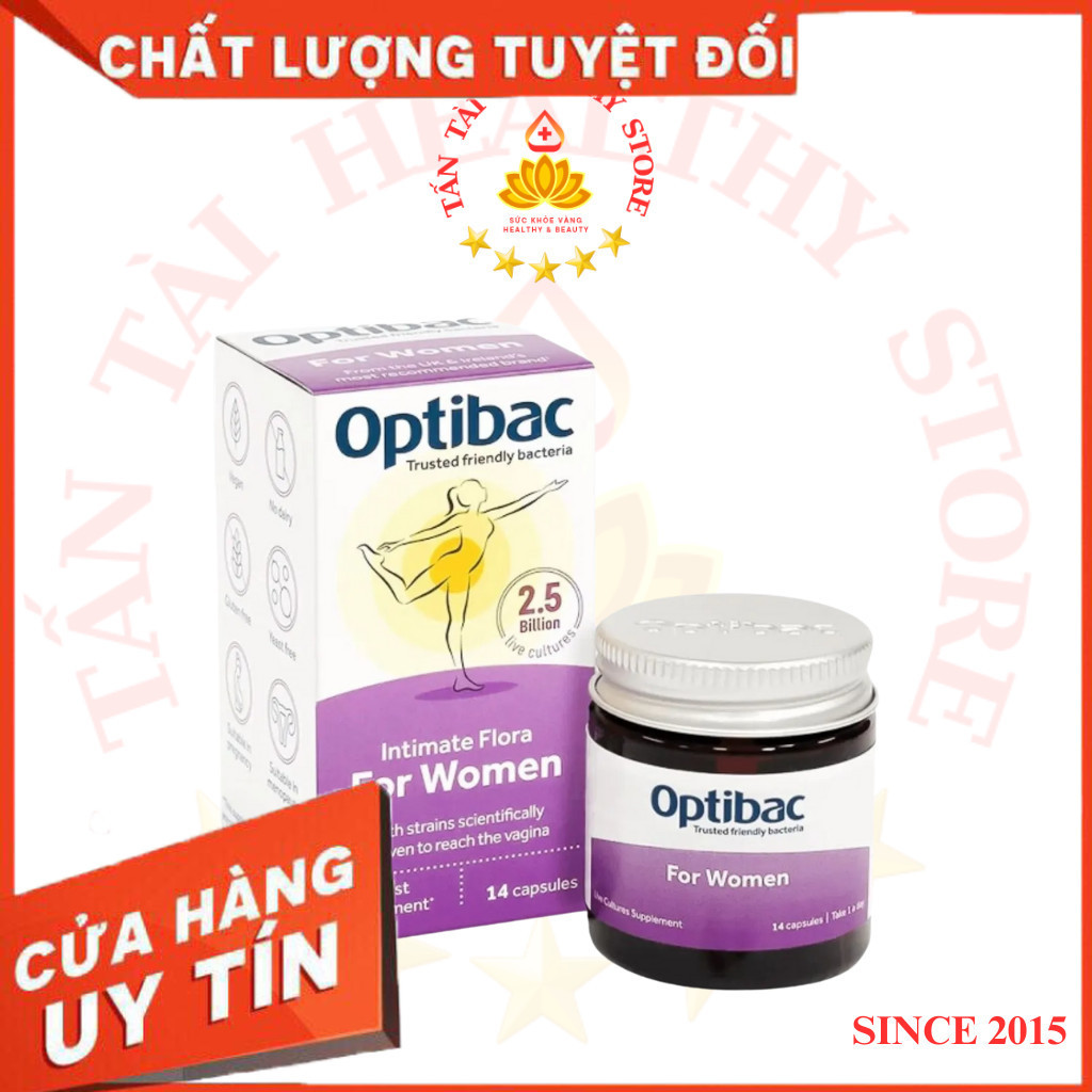 ✅[CHÍNH HÃNG] For Women H/14v OPTIBAC Men vi sinh phụ khoa