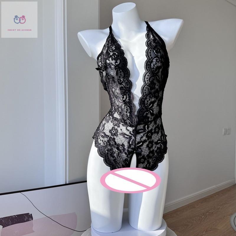 Đầm ngủ sexy, bodysuit sexy cho phụ nữ, bodysuit hở gợi cảm, bodysuit xuyên thấu viền ren, đồ lót gợ