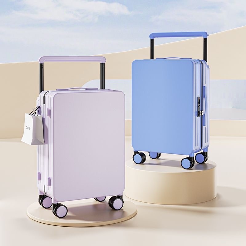 Vali kéo rộng dung lượng lớn 26inch thời trang mới, vali lên máy bay mật mã sạc Valy du lịch đẹp thờ