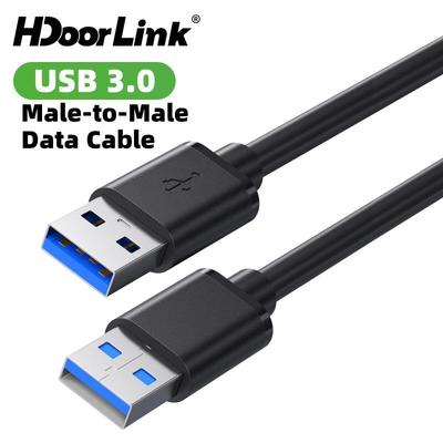 Cáp Nối Dài HdoorLink USB 3.0 5Gbps USB A Male Sang Male Truyền Dữ Liệu Nhanh Cho Ổ Cứng Máy Tính Laptop