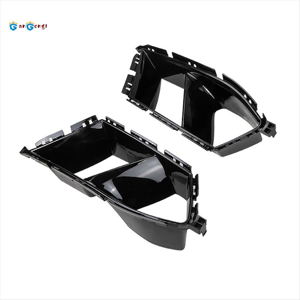 Lưới tản nhiệt đầu vào cản trước ô tô cho phụ kiện lướt gió trang trí M3 G80 G82 G83 (Đen)