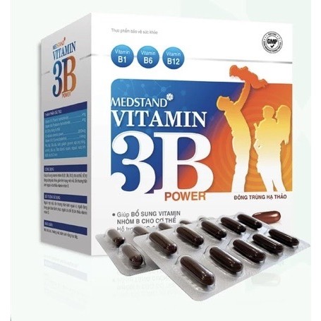 VITAMIN 3B MEDSTAND BỔ SUNG VITAMIN NHÓM B (B1,B6,B12)