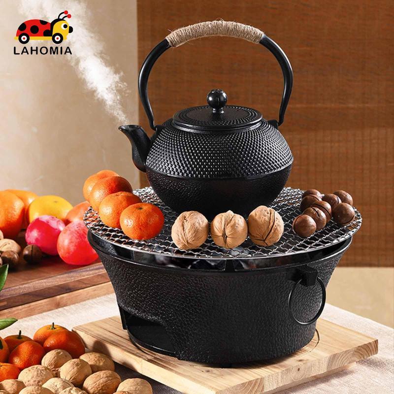 Than Hibachi Grill Mini BBQ Than Nướng Ngoài Trời Trong Nhà Bếp Cắm Trại