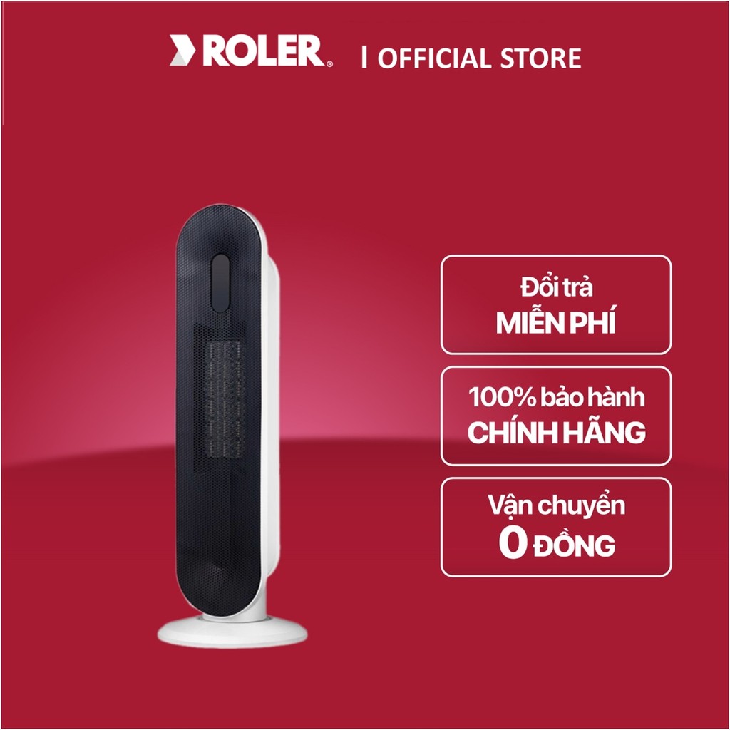 [ROLER OFFICIAL-Ship 0đ] Quạt sưởi Ceramic Roler RC-2118 (2000W)