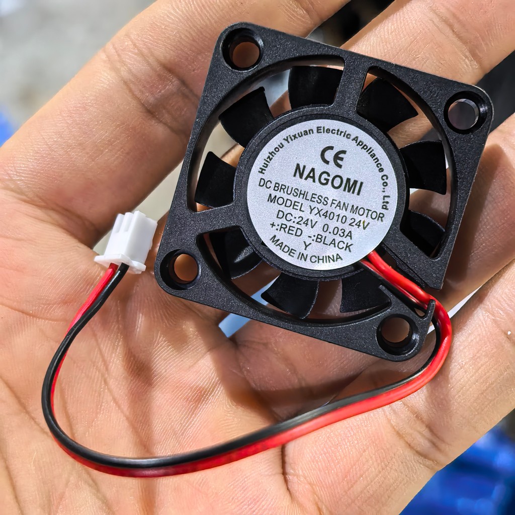 Quạt 4010 4CM / cm Máy tạo độ ẩm quạt siêu trơn 24V
