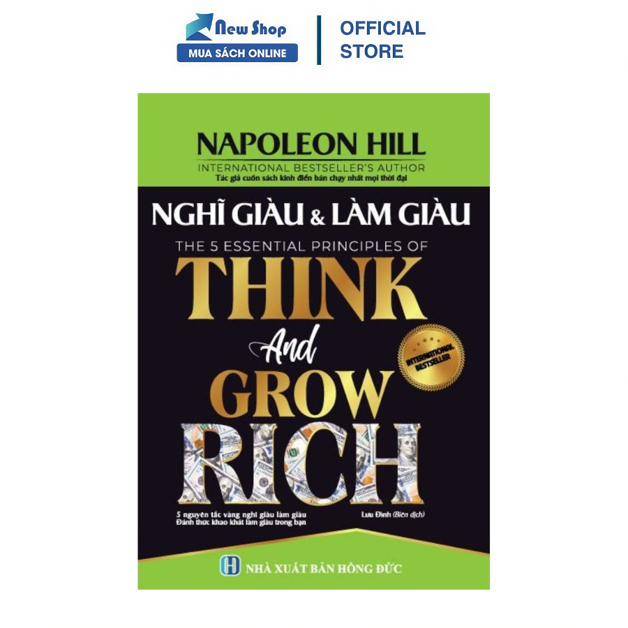 Sách - Nghĩ Giàu & Làm Giàu (Think and Grow Rich) (NS)