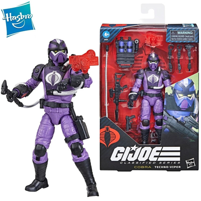 Còn hàng G.I. Joe GI Joe Classified Series 6 "117 Cobra Techno Viper Nhân Vật Hành Động Mô Hình Đồ C