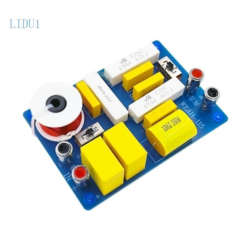 Lidu1 Weah 115 Speaker Frequency Divider Careful Zoning Coil Permeability Minimal Loss Capacitor For