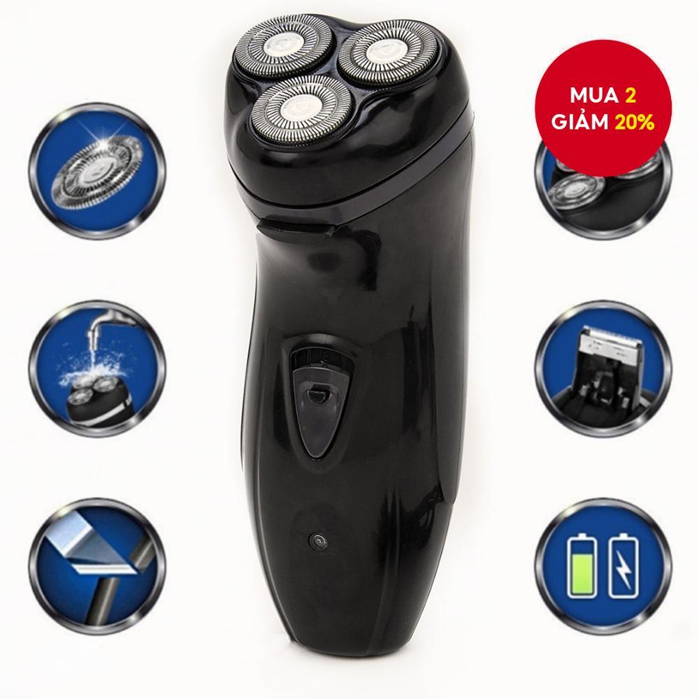 Bộ Quà Tặng Máy Cạo Râu Điện 4D Nam - Value Choice Sạc 3 Đầu, Sạc Nhanh Cho Quà Tặng Ngày Lễ