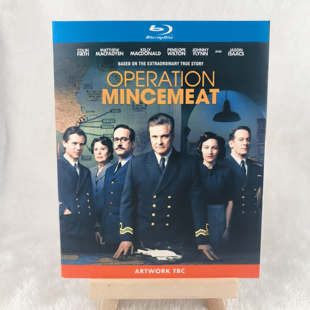 B882 Blu-ray Movie Operation Mincemeat -2021 BD25 Tiếng Anh Tây Ban Nha C0103