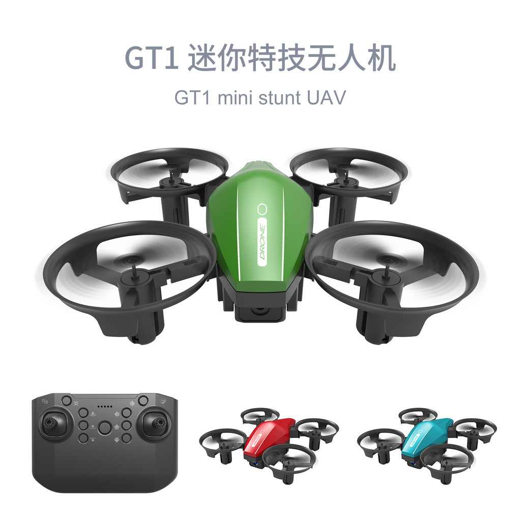 Drone GT1 Điều khiển từ xa Mini Bảo vệ toàn diện Máy tròn Quadcopter Máy bay điều khiển từ xa giá th