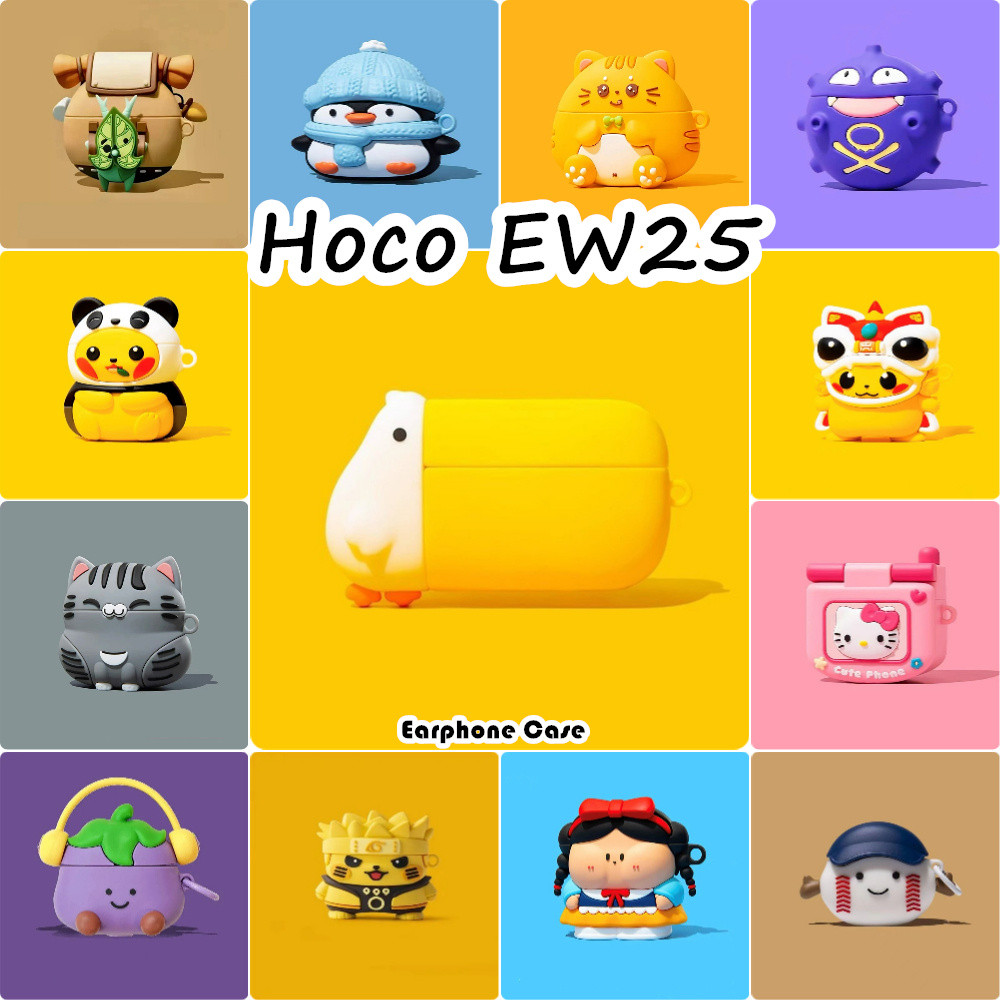 [Giảm giá] Dành cho Ốp lưng Hoco EW25 Dòng sản phẩm hoạt hình đổi mới Vỏ tai nghe silicon mềm NO.4