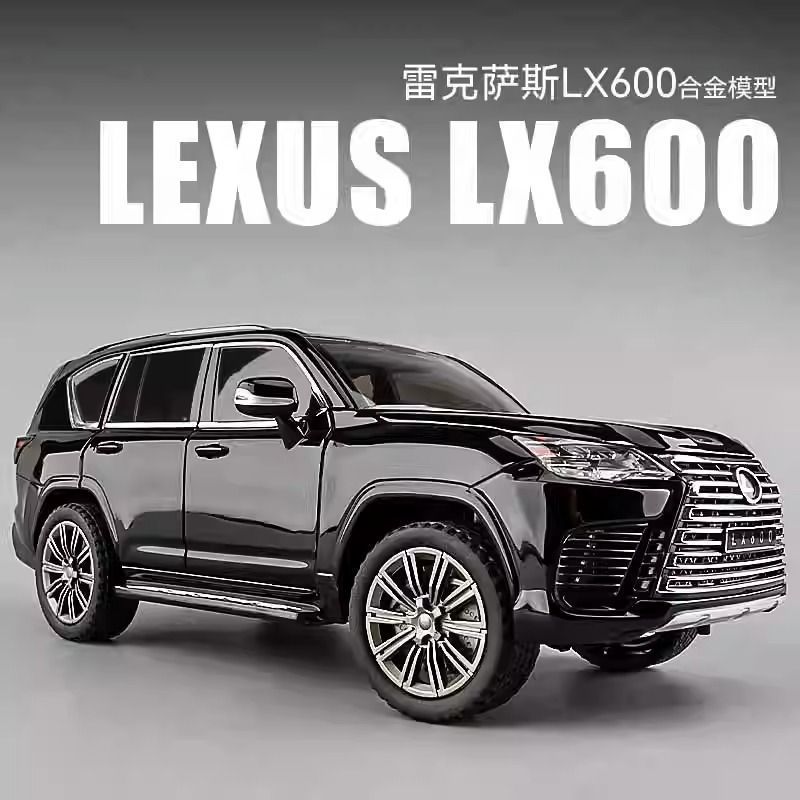 Kích Thước Lớn 1: 24 Lexus LX600 Xe Địa Hình Mô Hình Hợp Kim Mô Phỏng Đồ Chơi Trẻ Em Xe Mô Hình Tran