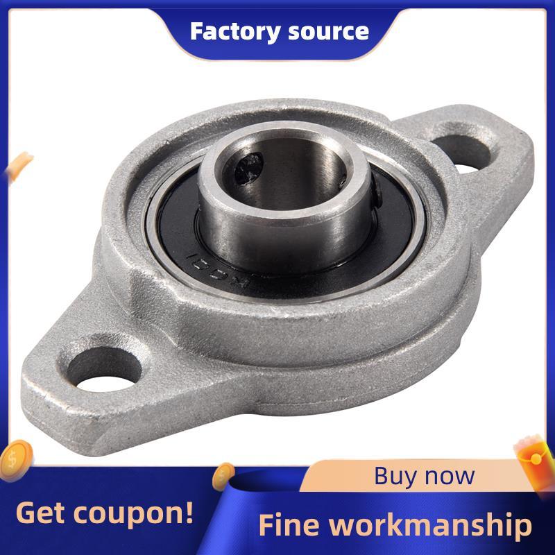 FL001 Hợp kim kẽm 12mm Lỗ khoan tự căn chỉnh Gối khối mang Mặt bích đáng tin cậy