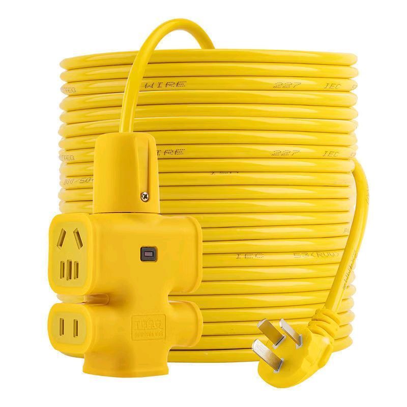 [Dây Điện 30m] Cuộn Dây Điện Kèm Ổ Cắm, Phích Cắm Đúc Chịu Lực Cao Đa Năng Tiện Lợi Dài 30m