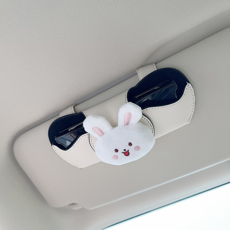Car Glasses Case Sun Visor Sunglasses Clip Car Driving Glasses Clip Sunglasses Storage Box of Cars G