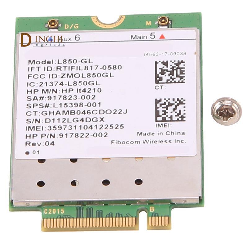 L850- LT4210 FDD-LTE TDD-LTE Thẻ 4G Mô-đun 4G SPS,917823-001 cho máy tính xách tay 430 440 450 G5