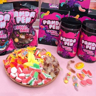  Kẹo Dẻo Đức Mix Full Bọc Đường Ăn Vặt Panda Pẻn Kẹo Dẻo Nhập Khẩu Đức 