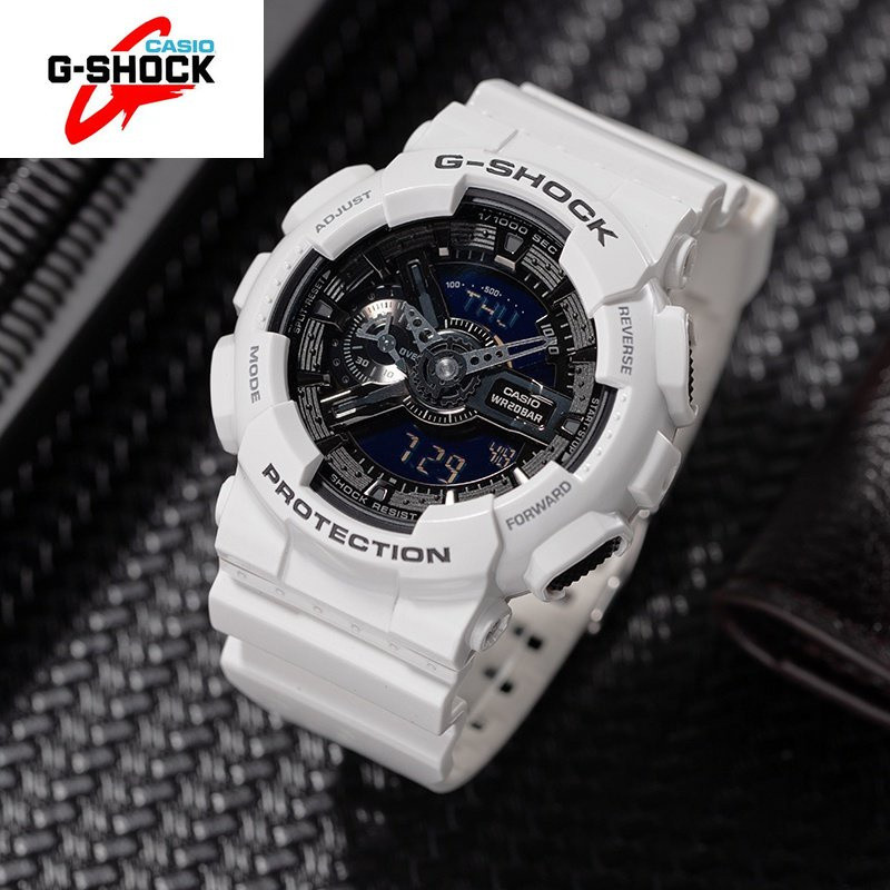 Đồng hồ thể thao nam KK g-shock GA-110 chống nước GA110 Đen trắng V846