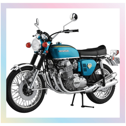 【Trực tiếp từ Nhật Bản】Công ty văn hóa giáo dục AOSHIMA 1/12 Dòng xe máy No.1 Honda CB750 Dream CB75