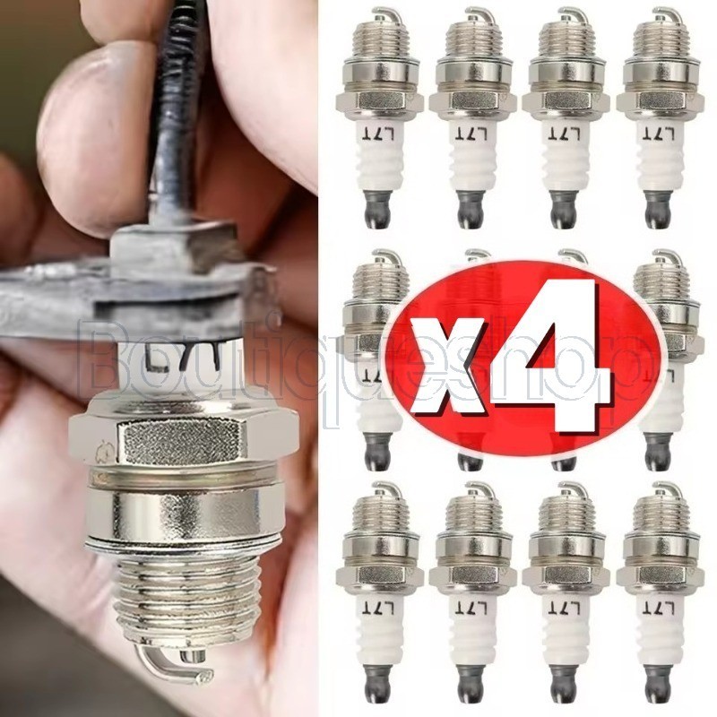 Bugi L7TC - Phụ kiện cưa xích cắt tỉa cỏ dại - Bộ phận máy phát điện tiêu chuẩn đa năng - Bộ phận kh