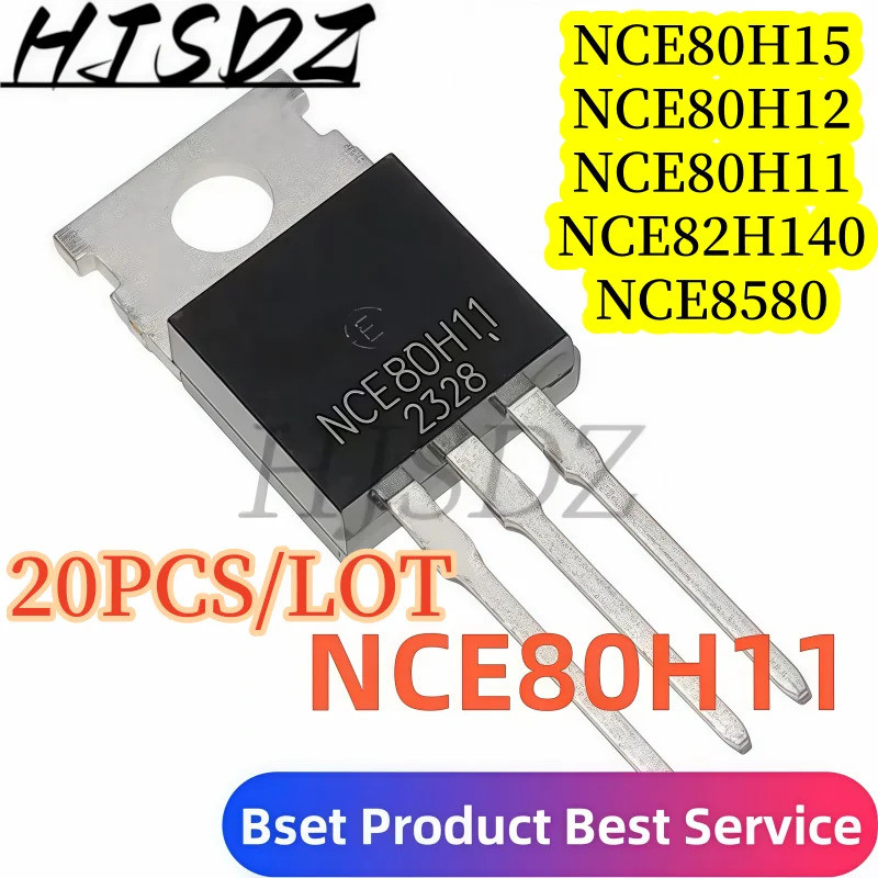 5 CÁI NCE80H15 NCE80H12 NCE80H11 NCE8580 NCE82H140 TO-220 Hiệu Ứng Trường Transistor