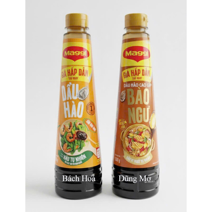 Dầu hào Maggi chai 350g Dầu Hào Bào Ngư Cao Cấp 350g -  Bách Hoá Dũng Mơ