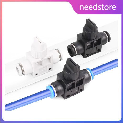 HVFF4 HVFF6 HVFF8 HVFF10 HVFF12 Khí nén Lắp nhanh Ống Khớp Hướng dẫn sử dụng Van ống HVFF-4-6-8-10-1