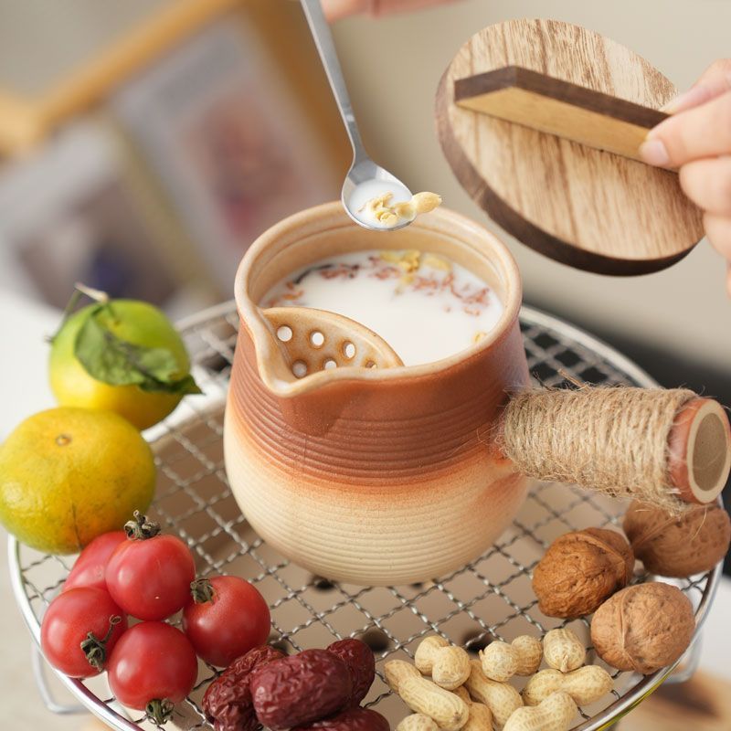 Sản phẩm mới Có sẵn Đất sét Ấm trà Máy pha trà di động ngoài trời Công suất lớn Lò nướng xung quanh 