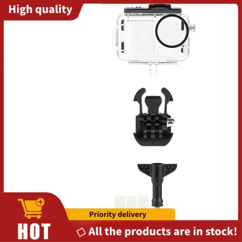 Vỏ máy ảnh chống nước 60M Phụ kiện máy ảnh Vỏ máy ảnh cho Action 5 Pro / 4 60M Vỏ chống nước cho phụ