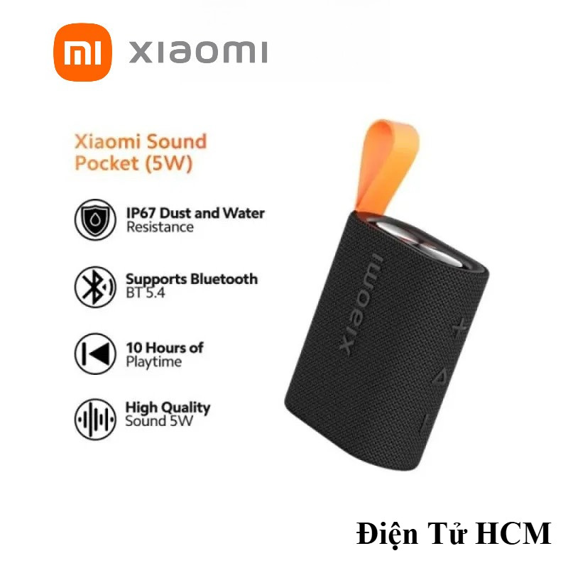 Loa Bluetooth Xiaomi Sound Pocket 5W QBH4269GL – Chính Hãng
