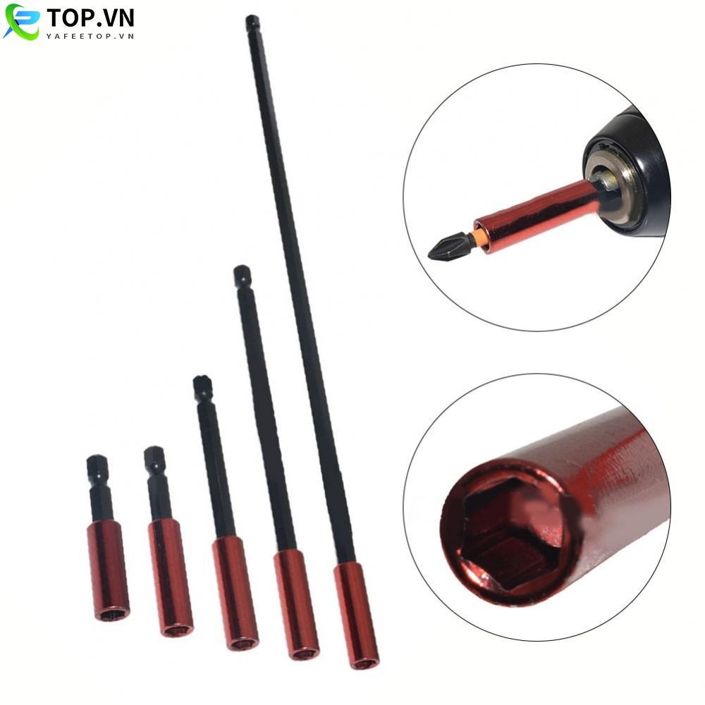 Securely Holds Bits in Place Durable Extension Rod Made of Chrome Vanadium Steel