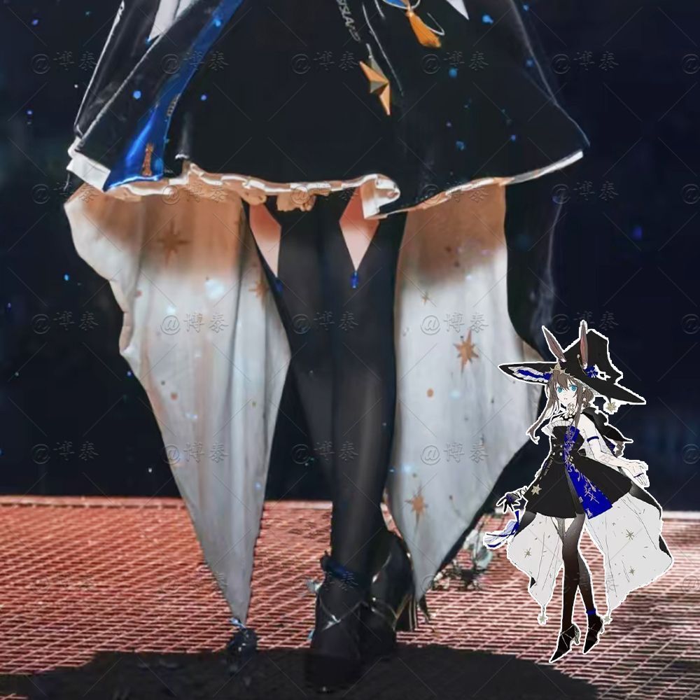 Vớ đen họa tiết AMiya từ game Arknights, phù hợp cosplay