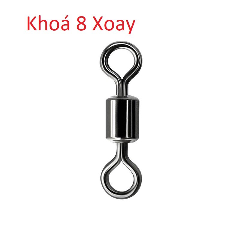 [ Khoá link ] Khoá 8 Xoay, Khoá Link Câu Cá, Khoá Link Câu Đài Số 8 - PKKL007