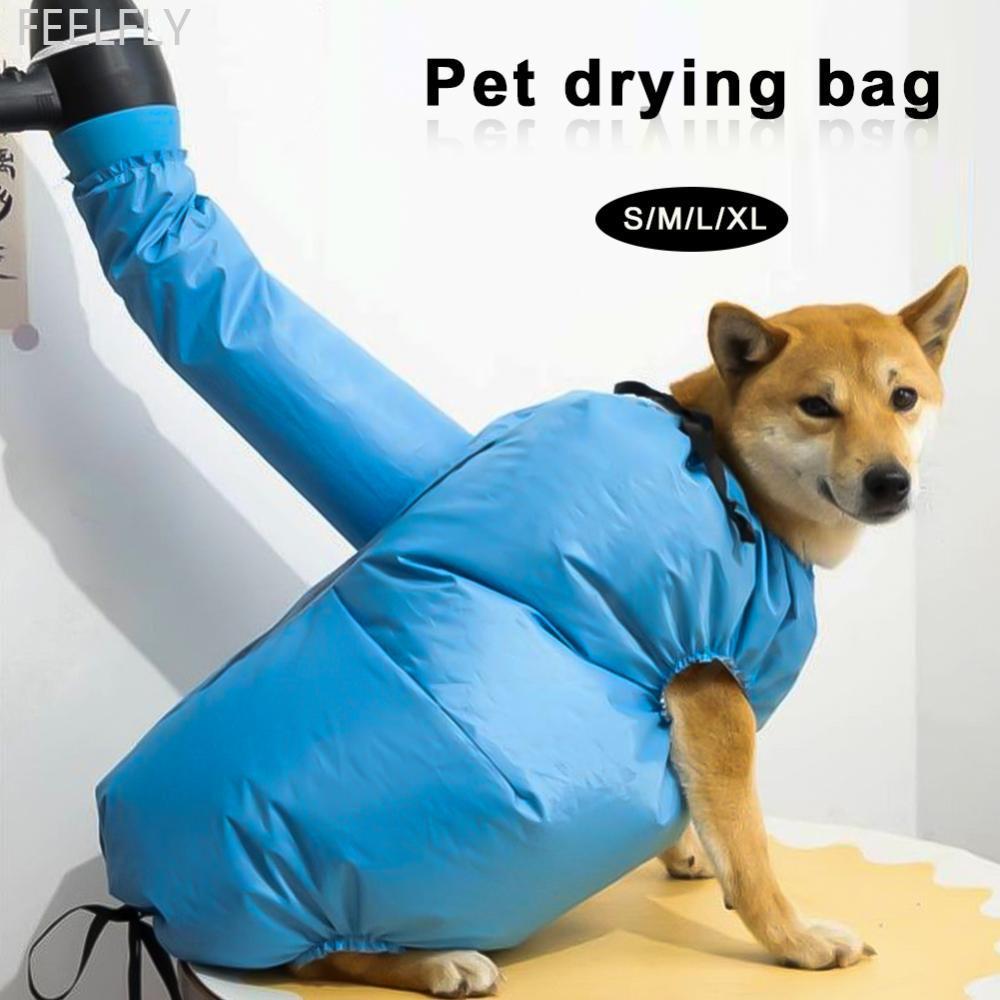 FEELFLY Pet Dogs Drying Bags Dryer Hair Blow Fast Portable Foldable Grooming Bag Household Quick Blo
